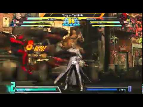 ACL Melbourne Rebroadcast - Marvel vs Capcom 3 GF - Toxy vs Testiklls