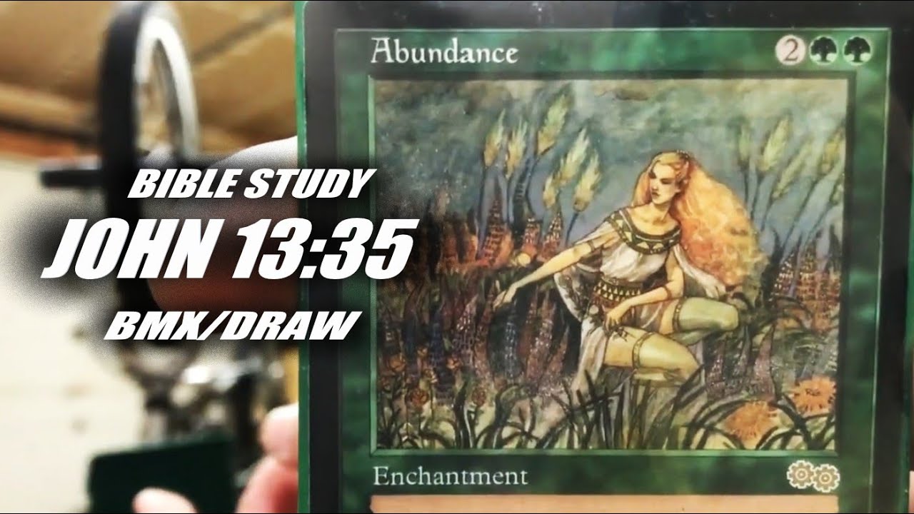 Day 805 John 13:35 Bible Study (Bike/Art Drawing Full Stream)