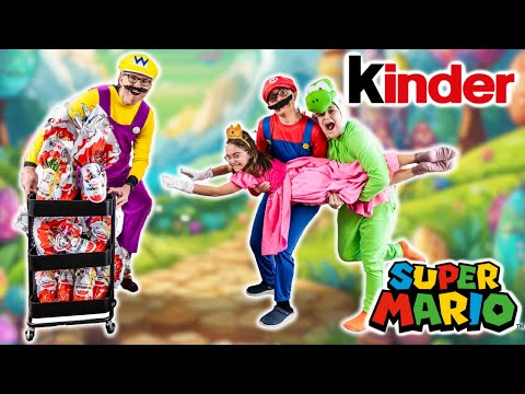 CACCIA ALLE UOVA KINDER Pasqua 2024 Con Super Mario