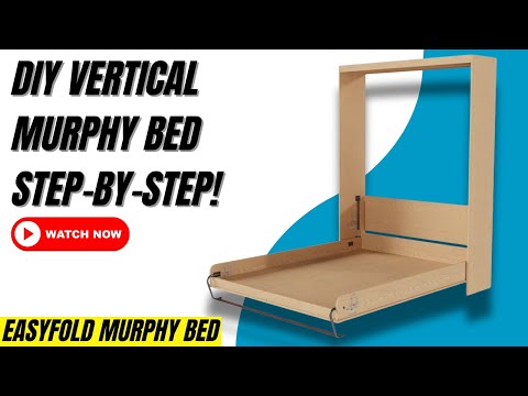 EasyFold Murphy Bed Vertical Kit – Step-by-Step Assembly Guide