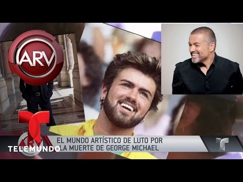 El mundo artístico de luto por muerte de George Michael | Al Rojo Vivo | Telemundo
