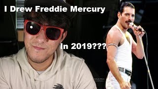 Can YOU draw Freddie Mercury