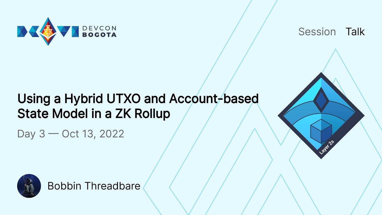 Using a Hybrid UTXO and Account-based State Model in a ZK Rollup preview