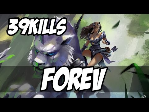 FoREv Plays Mirana WITH 39 KILLS - Dota 2