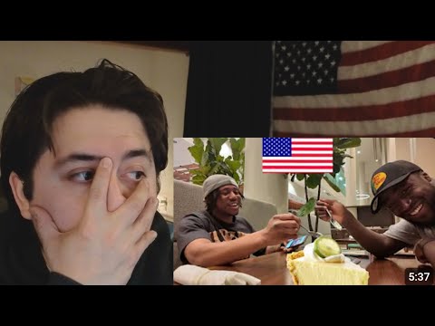 America Reacts to British Guy's First Time Trying Key Lime Pie