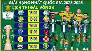 MATCH SCHEDULE FOR ROUND 6 OF THE NATIONAL FIRST CLASS 2025-2026