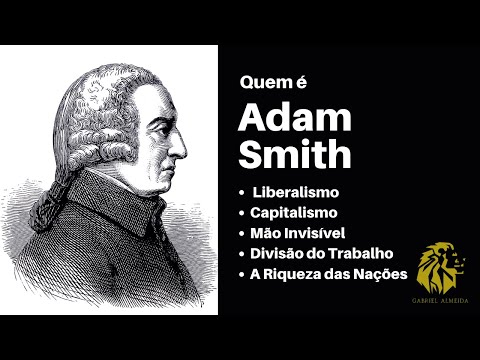 Quem foi ADAM SMITH | O pai do Liberalismo Econômico em 3 minutos
