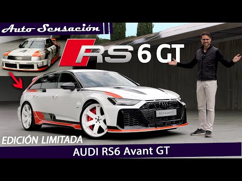 Presentación Audi RS6 Avant GT 2024 review . EL ÚLTIMO de su especie: el RS6 + exclusivo y rapido .