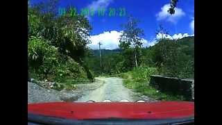preview picture of video 'Banaue Junction going to Hungduan'