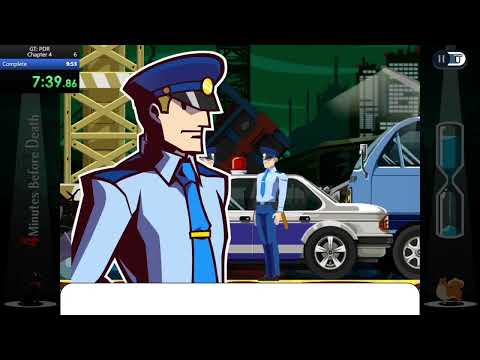 Ghost Trick: Phantom Detective Remastered Chapter 4 in 9:37.63 || Glitchless Speedrun PS5