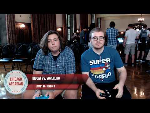 Chicago Arcadian 4 - BigCat (Falco Red) vs. SuperCho (Falco) - SSBM - Losers R1