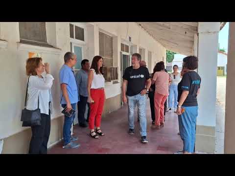 Representantes de UNICEF destacaron el trabajo intercultural del hospital de Tartagal