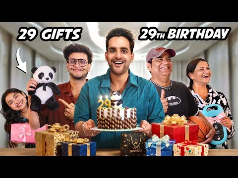 My Family Surprised me With 29 Gifts on My 29th Birthday ❤️