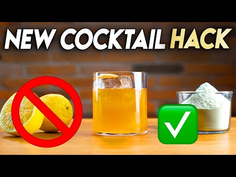 Milk Punch Revolution! Citrus Free Clarification!