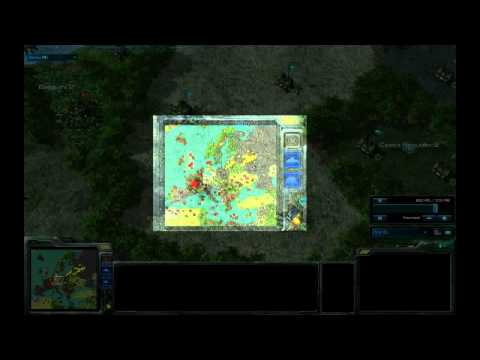 Starcraft 2 Risk Revolusion ; Germany in dust and ashes