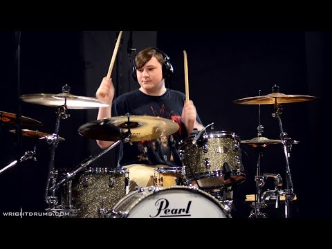 Wright Drum School - Isaac Drew - Bring Me The Horizon - Happy Song - Drum Cover