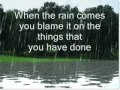 When The Rain Comes Third Day Wmv