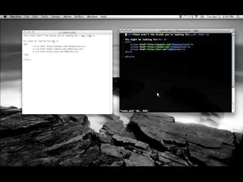 A comparison of vim and textedit