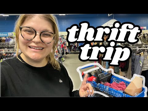 Thrift With Me at My Favorite Goodwill to Resell on Poshmark & eBay!