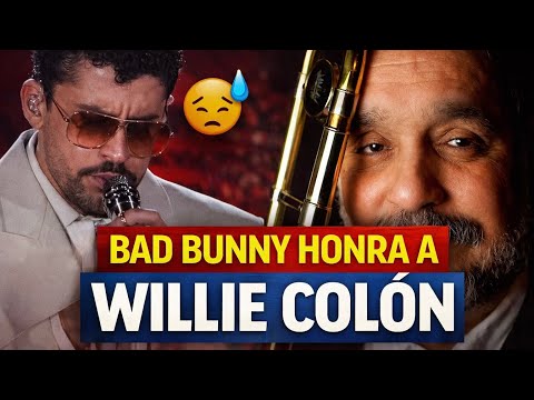 ¡HISTORICO! 😭HOMENAJE DE BAD BUNNY A WILLIE COLON EN SU CONCIERTO EN SÂO PAULO BRASIL 🇧🇷 