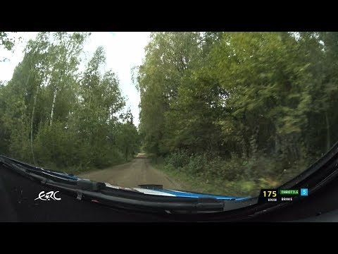 Rally Liepāja 2017 - Rovanperä OBC on QS with data
