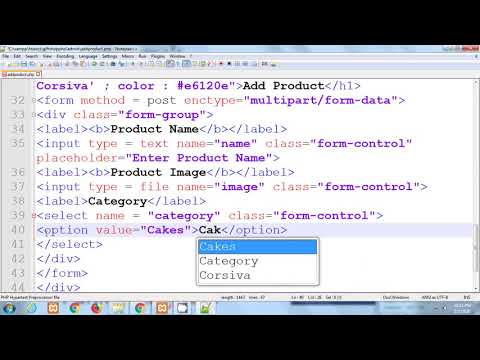 12 Gift Shop PHP Project Development | Hindi