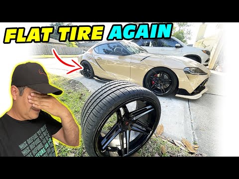 A Flat Tire Again! 😭 New Tire $160 ATLAS Tire Test
