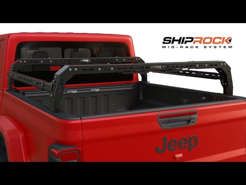 TUWA Pro 4CX Series Shiprock Overland Mid Height Rack System