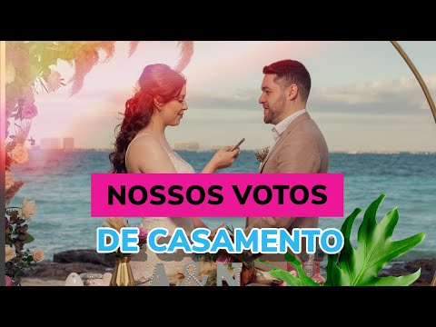 NOSSOS VOTOS DE CASAMENTO 💜 (vídeo completo)