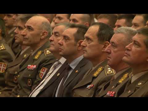 Predavanje generala Delića u Vojnoj akademiji