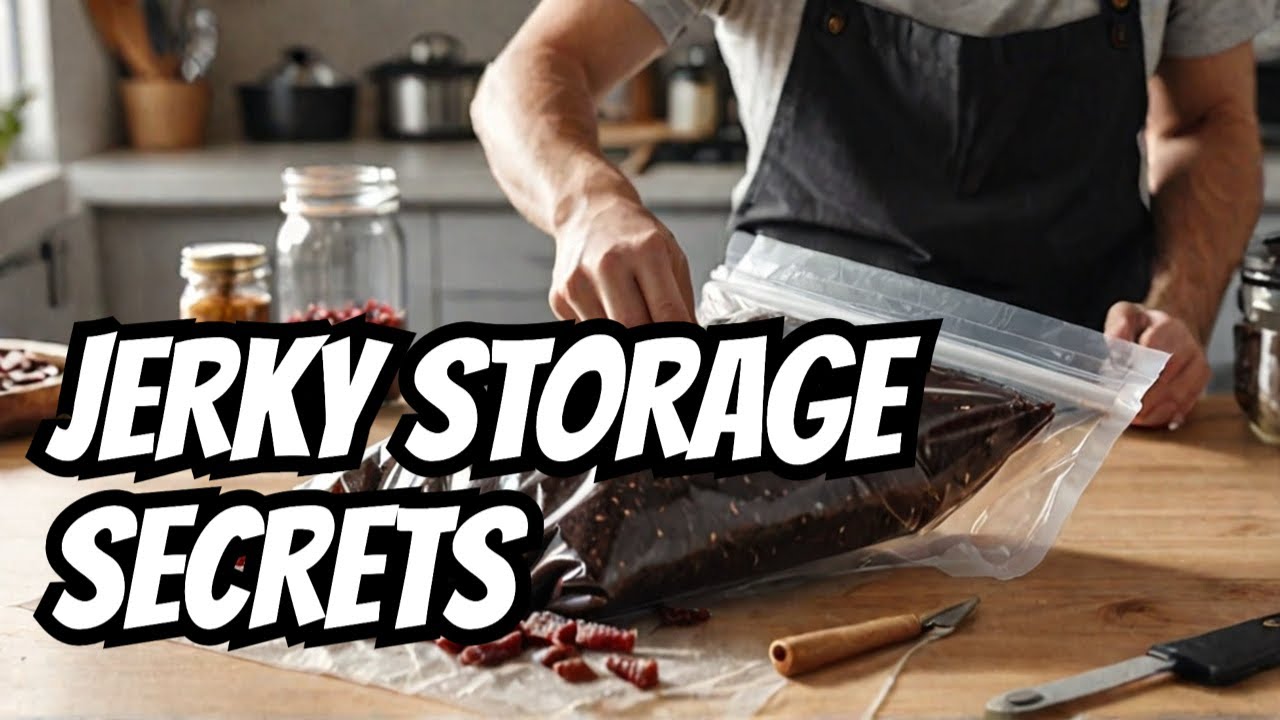 Packaging Jerky for Sale or Storage