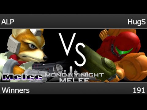 MNM 191 - ALP (Fox) vs DIG | HugS (Samus) Winners - Melee