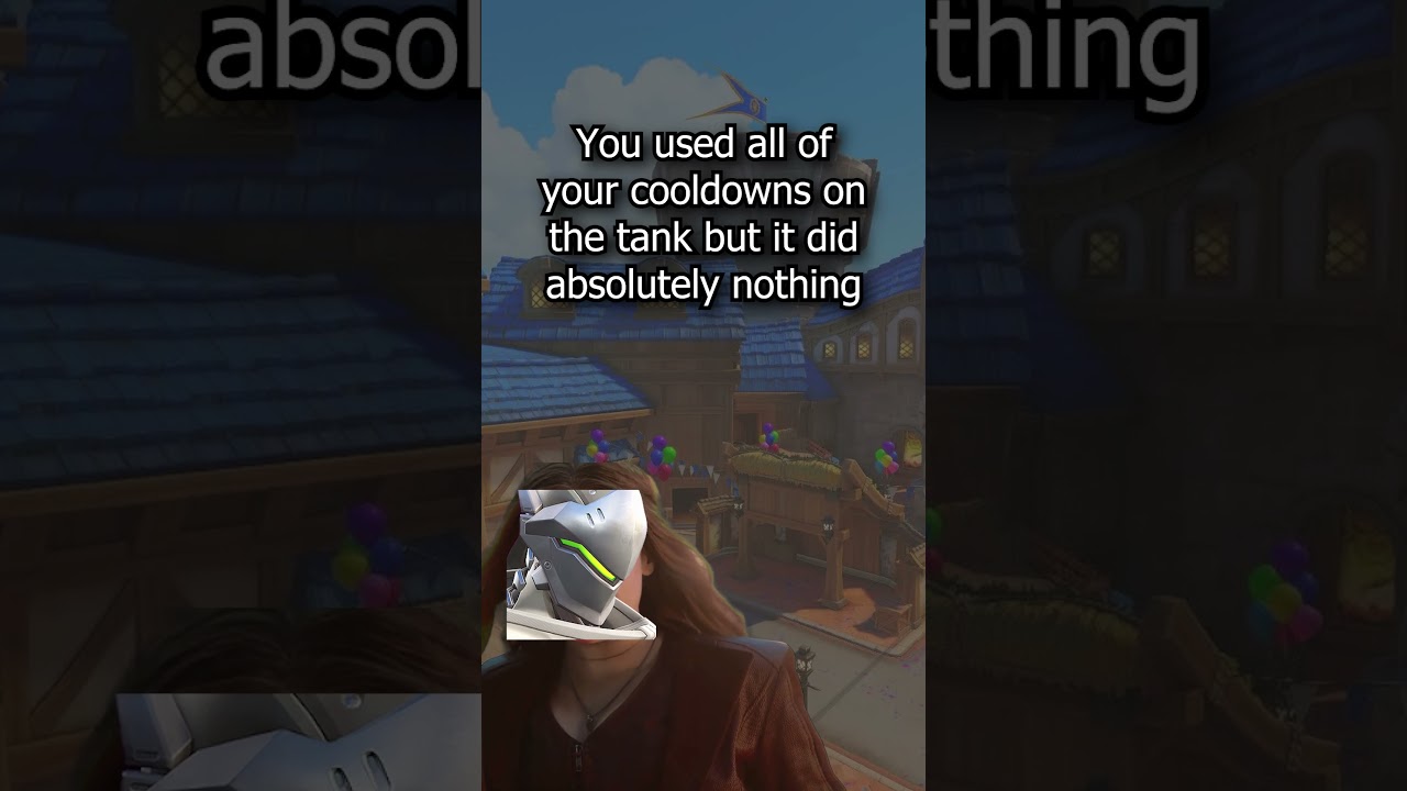 Tanks OP - #memes #meme #funnyvideo #funnyshorts #overwatch2