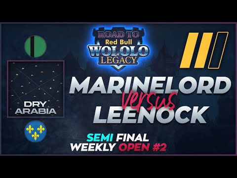 MarineLorD vs Leenock - Road to Red Bull Wololo - Open Weekly 2 SF ~ Age of Empires 4