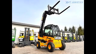 JCB TLT35D / 4X4 / DIESEL / 4100MM / CABIN / LEVELING / LIKE NEW telehandler for sale - Image 5 | Forkliftonline JCB TLT35D / 4X4 / DIESEL / 4100MM / CABIN / LEVELING / LIKE NEW telehandler | Image 5 - Forkliftonline