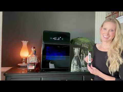 ecozy 2" Clear Ice Ball Maker Is the COOLEST Ice Maker You Will Ever See.   Quiet And Easy To Use