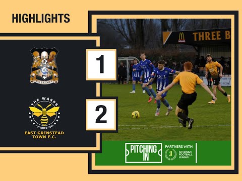 HIGHLIGHTS | Three Bridges vs East Grinstead Town FC (1-2)