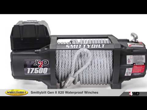 Smittybilt Gen II X2O Waterproof Winches