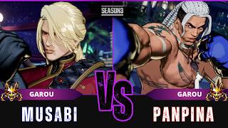 FF:CotW 🐺 MUSABI (Kain R. Heinlein) vs PANPINA (Rick Strowd)⭐Replay Match - FATAL FURY: CotW - 7/26