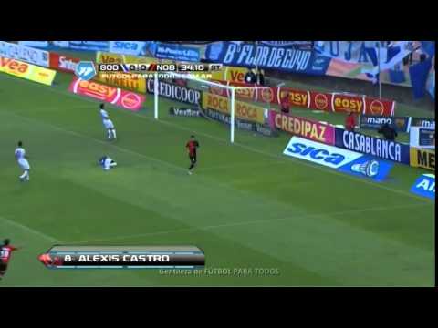 Gol de Alexis Nicolás Castro Godoy Cruz 0-1 Newell's