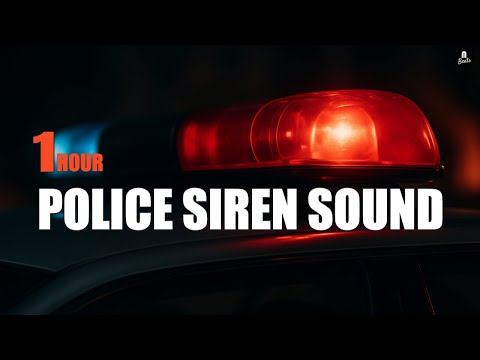 Police Siren Sound (ONE HOUR)