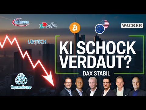 DAX unter KI-Druck? EURUSD, Novo, Silber, Eaton, IFX, Elis, WTI, BTC, UBTECH, EUR/USD