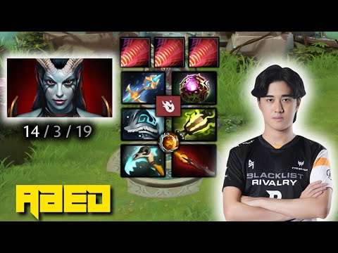 Abed Queen of Pain Magical Demon - Pro Gameplay [Observe & Act]