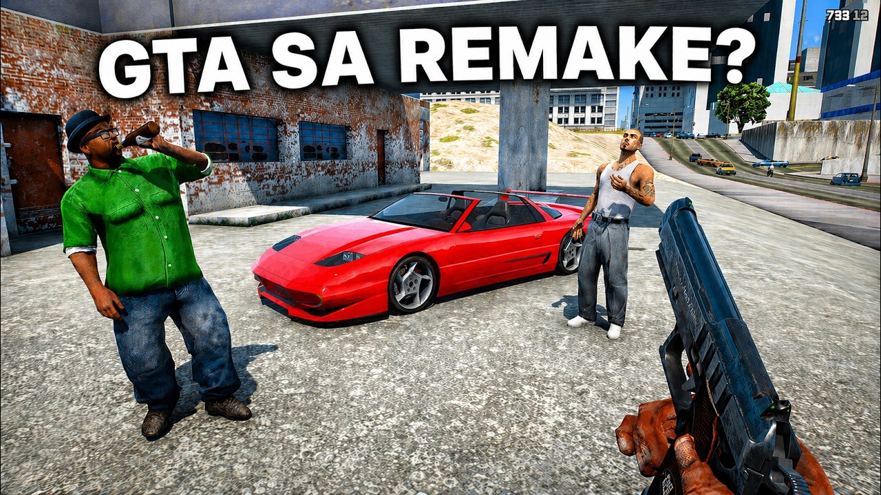 I Transformed GTA 5 into GTA San Andreas with AMAZING MODS