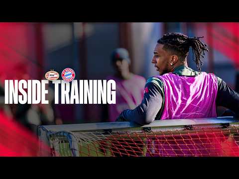 Auf in das letzte Spiel der CL-Ligaphase 🏟️ | Inside Training vor PSV Eindhoven