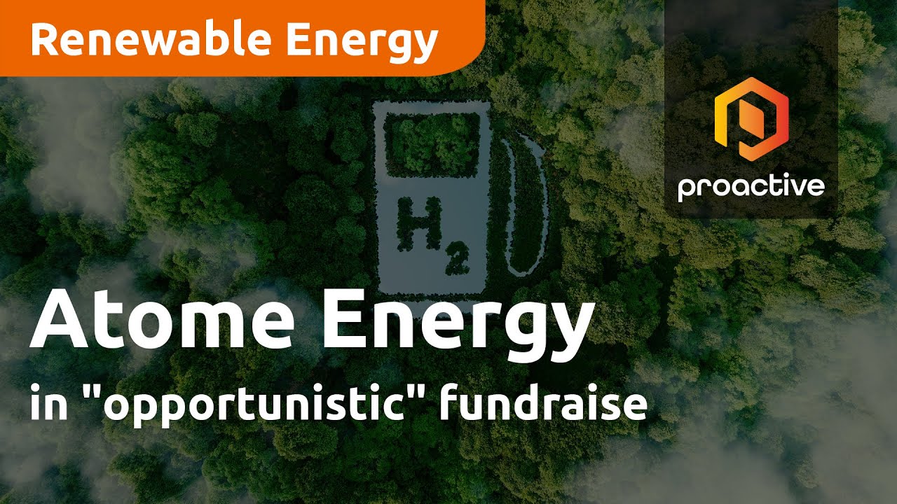 Atome Energy in "opportunistic" fundraise