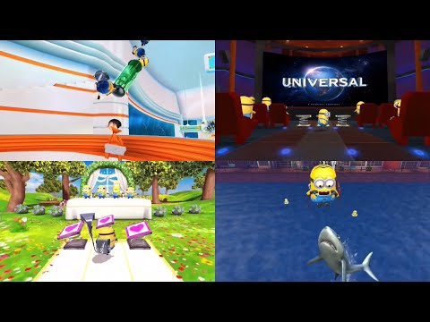 Despicable Me: Minion Rush - Location Mid-Level Scenes