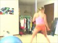 White Chick Twerk N And Pole Dancing