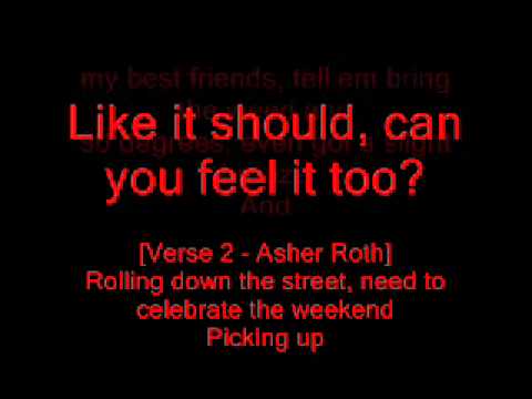 asher roth - summertime lyrics
