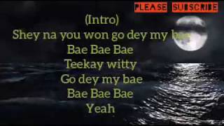 Davido Wonder Woman (lyrics video )